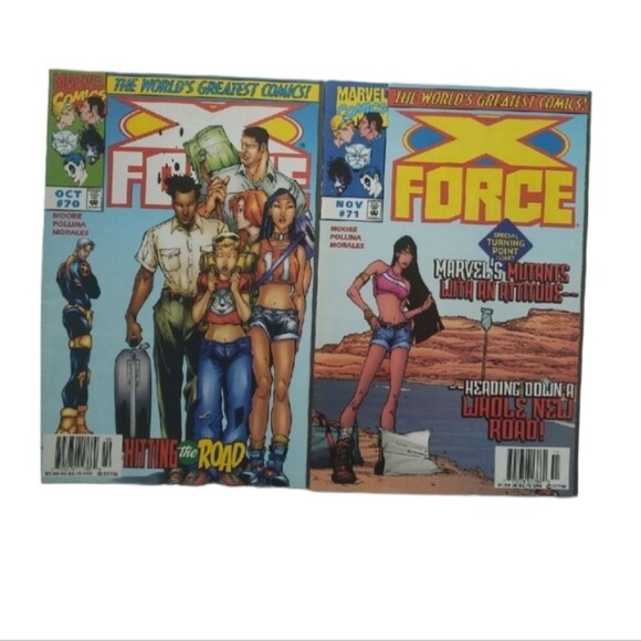 MARVEL X FORCE COMIC BUNDLE x4 - Picture 2 of 8